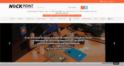 Desktop Screenshot of nockpoint.es